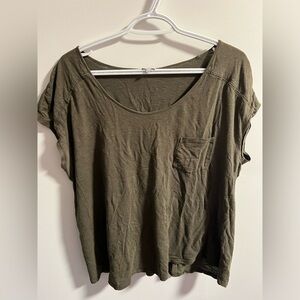 Kismet Dark Green top